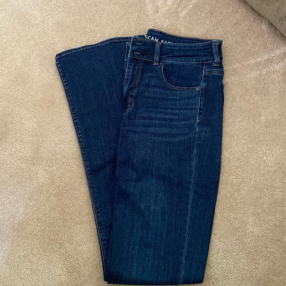 American Eagle Hi-Rise Artist Flare